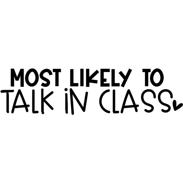 Most Likely To Talk Thumbnail