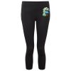 Women's TriDri® recycled performance leggings 3/4 length Thumbnail